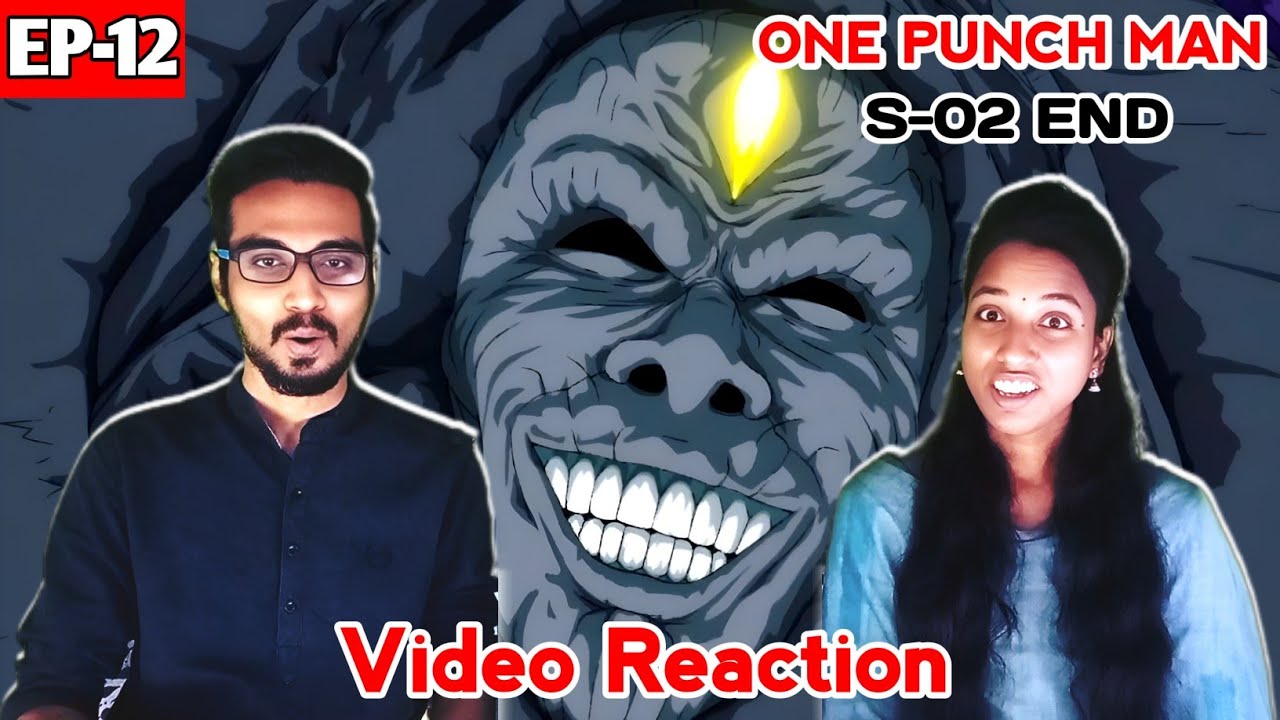 ONE PUNCH MAN S-02 EP-12 Reaction 🥶 | Tamil Couple Reaction 