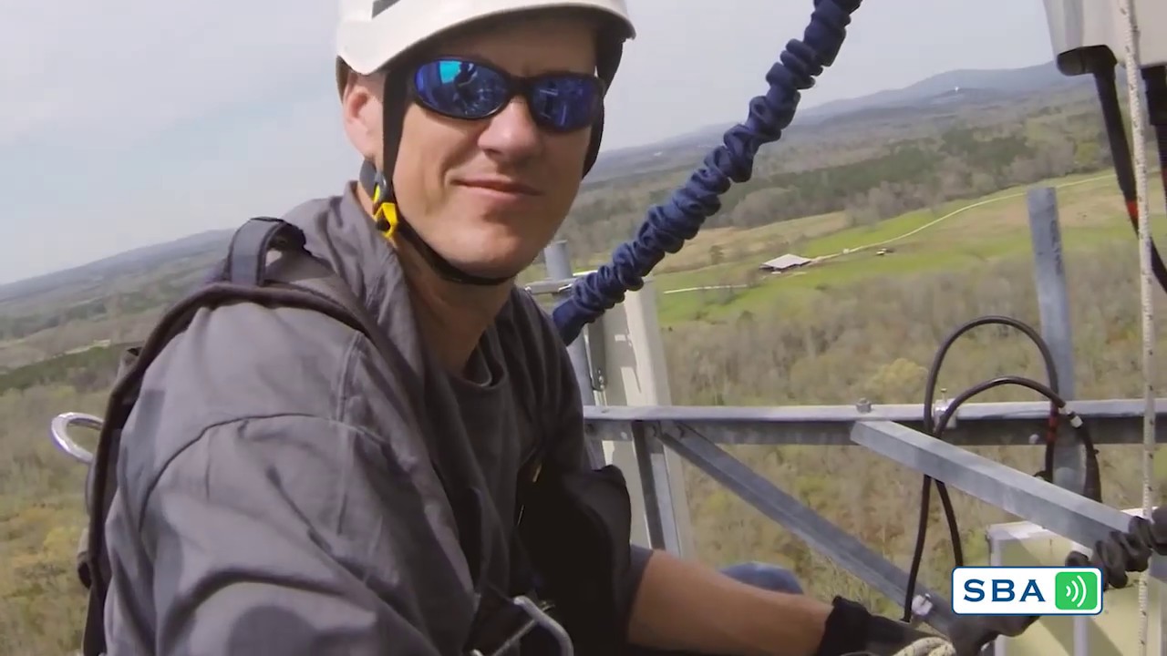 A Day in the Life of a Tower Climber at SBA Communications