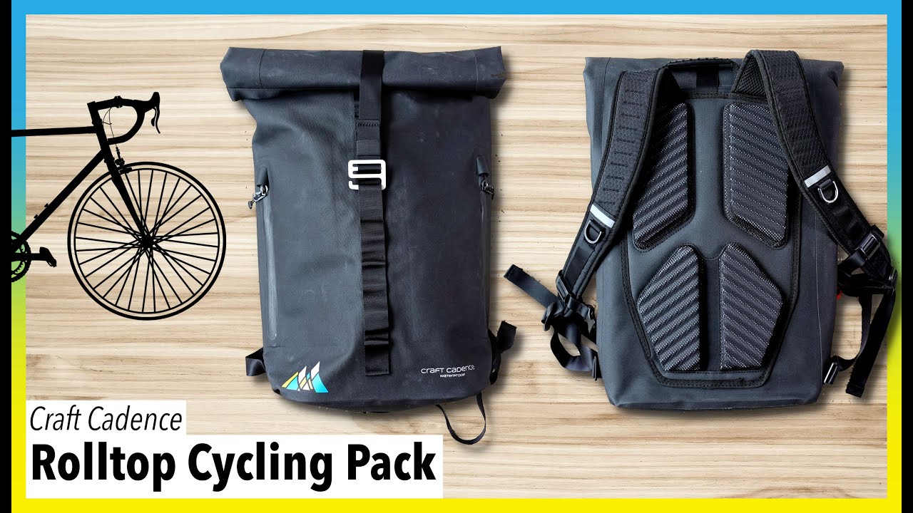 A Cycling Bag  that Stops you from Sweating - Craft Cadence Cycling Backpack  (23L) Review