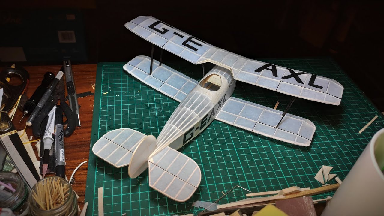 Peanut Scale Avro 534C Racing Baby - Start to Finish