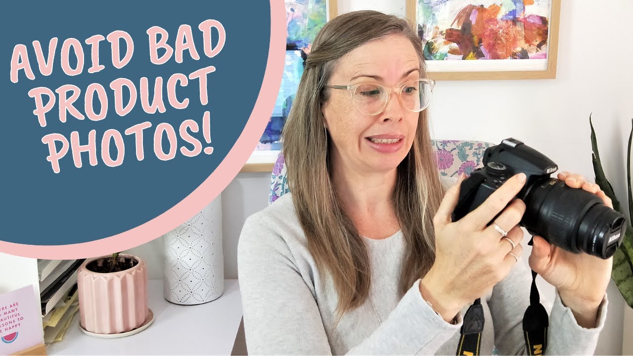 5 Things to Avoid when Taking Handmade Product Photos | Etsy Listing Photo Mistakes