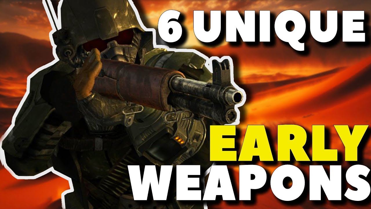 Fallout New Vegas - 6 Early Unique Weapons