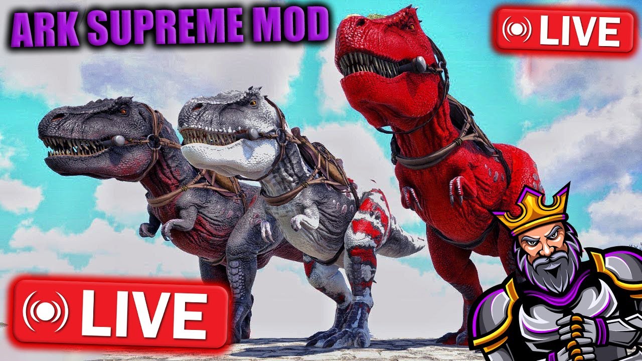 🔴LIVE - ARK: SUPREME MOD -  PREGATIM ARMATA , ATACAAAAAAAAAANA  - !!!