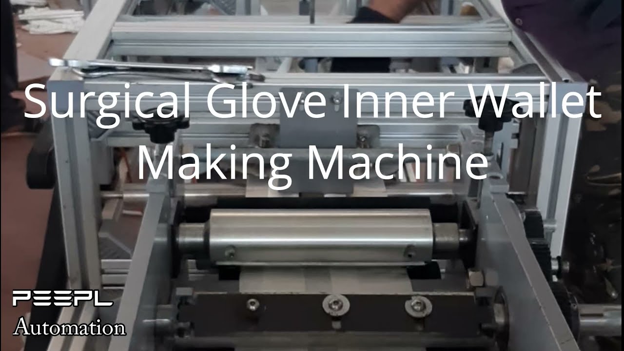 Surgical Gloves Inner Wallet Folding Machine - Inner Packing Machine