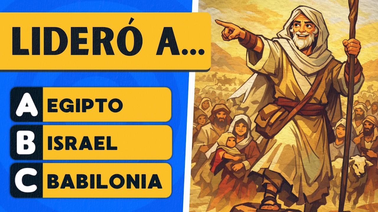 ¿Cuánto sabes de la Biblia? Responde estas 25 Preguntas de la Biblia sobre Moisés | Test bíblico