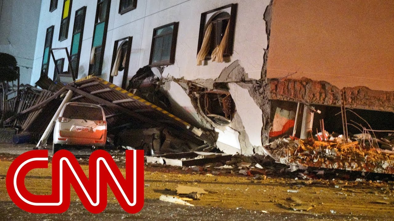 Magnitude 6.4 earthquake hits Taiwan