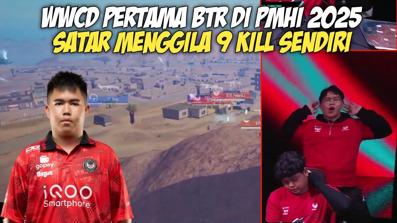 BTR BY VITALITY PECAH TELUR WWCD 11 KILL !! SATAR MENGGILA 9 KILL SENDIRI