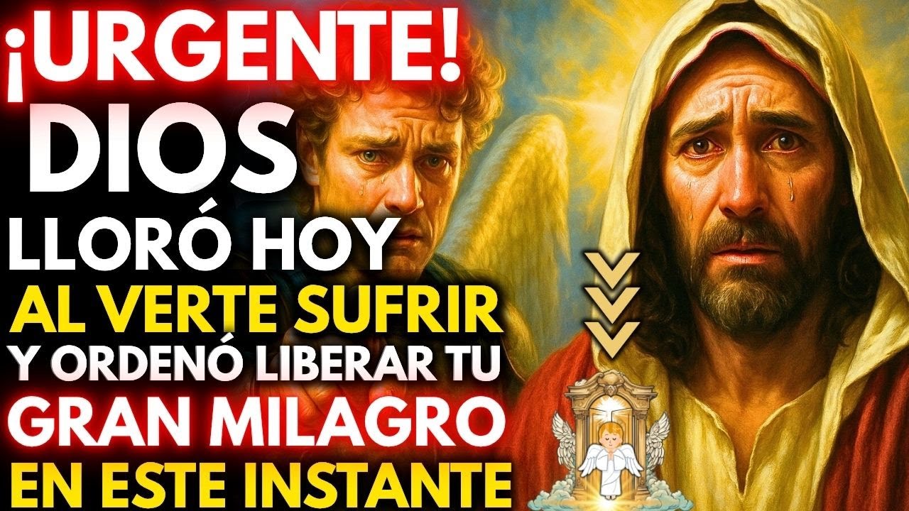 ✨ DIOS LLORÓ HOY AL VERTE SUFRIR… Y ORDENÓ LIBERAR TU GRAN MILAGRO EN ESTE INSTANTE