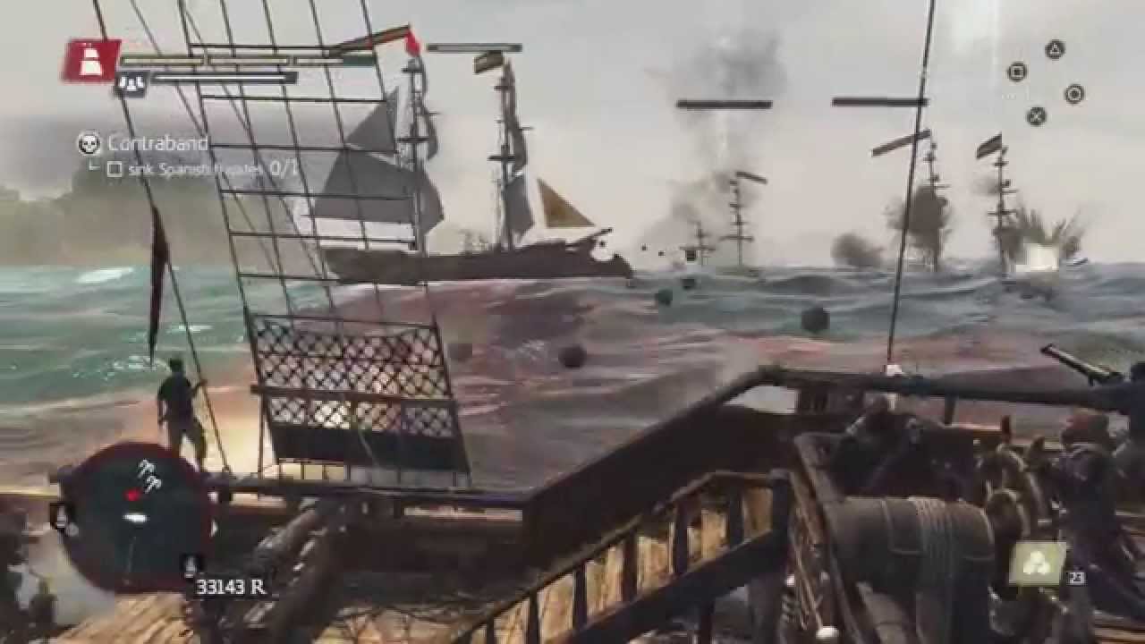 Assassin's Creed 4 - Naval Contract - Contraband Walkthrough
