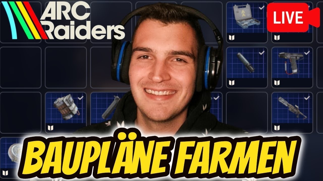 ARC Raiders LIVE🔴 Können wir alle 74 Baupläne finden?🤔