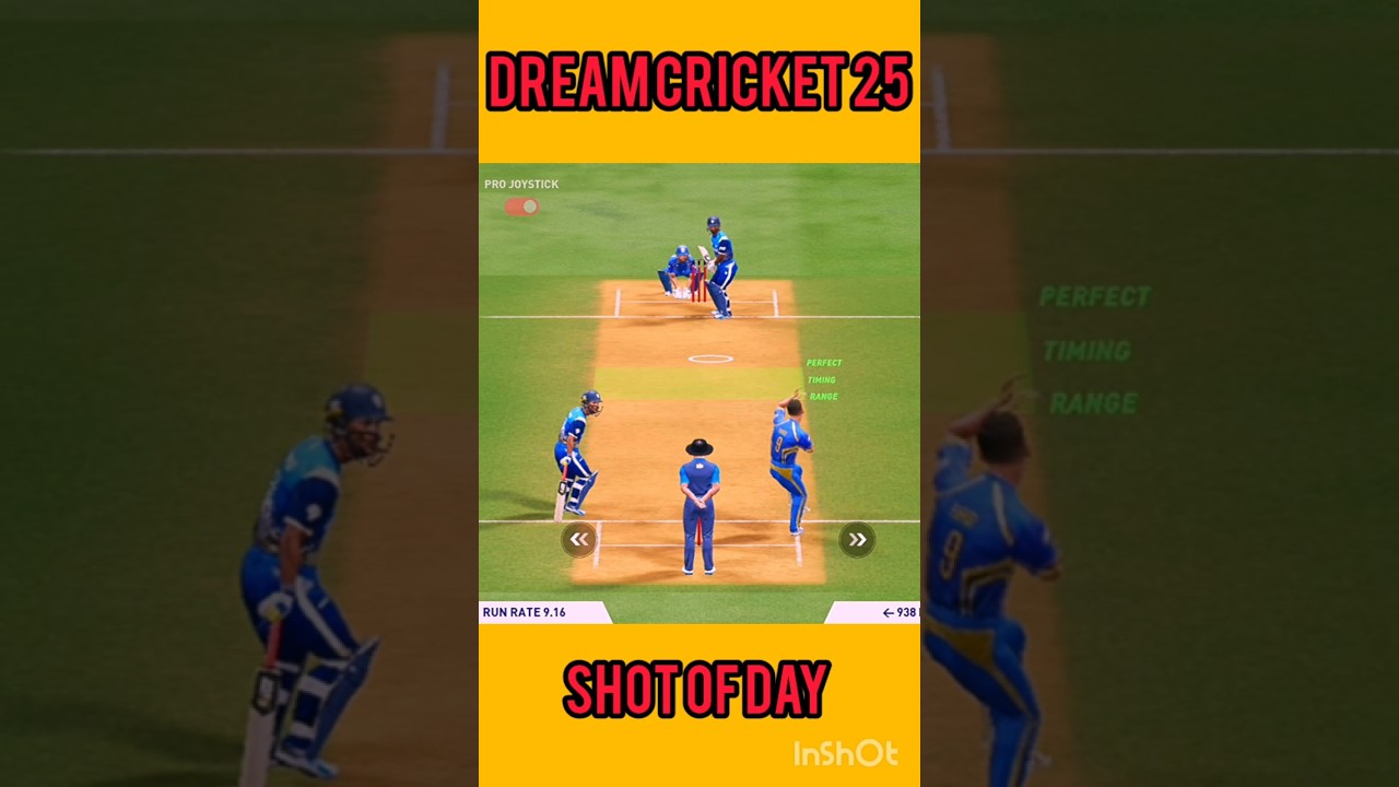 Dream cricket 2025🔥 shot of week🔥
