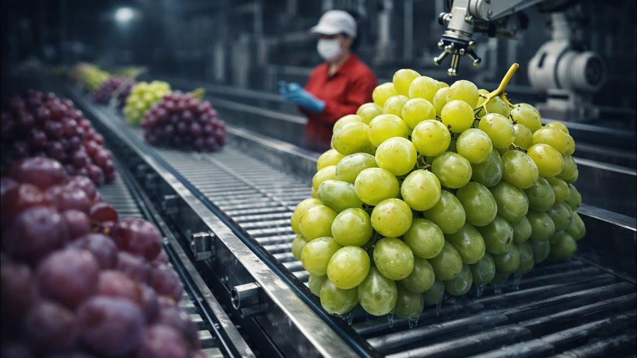 Inside One of America&rsquo;s Most Advanced Grape Factories