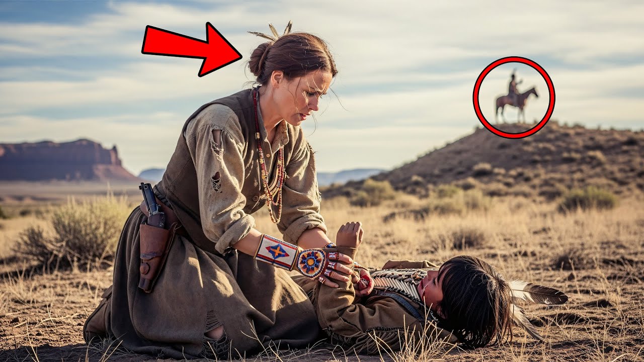 A Widow Saved the Apache Chief’s Only Son — Three Days Later, His Warriors Saved Her