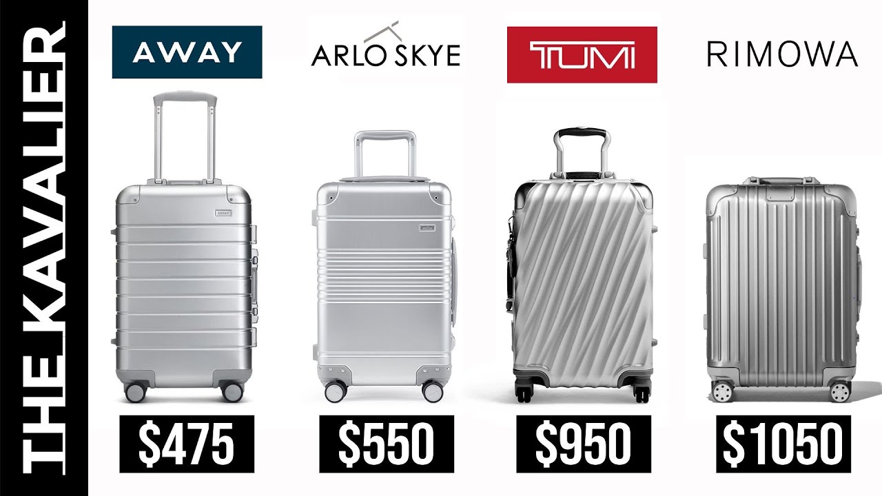 The Best Aluminum Carry-On Luggage Under $1,000 | Away, Tumi, Rimowa, Arlo Skye and More