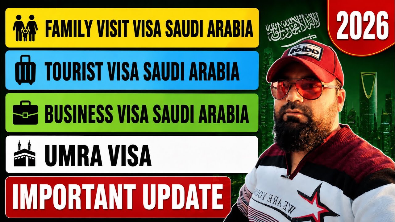 Family visit visa Saudi Arabia 2026 | umrah visa update today 