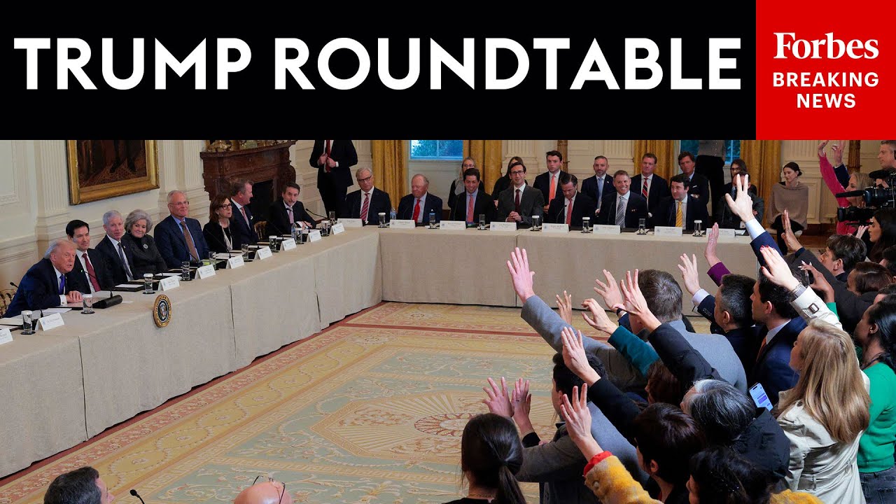 FULL: Trump Holds Roundtable With Oil Execs To Discuss Venezuela, Takes Questions From Reporters