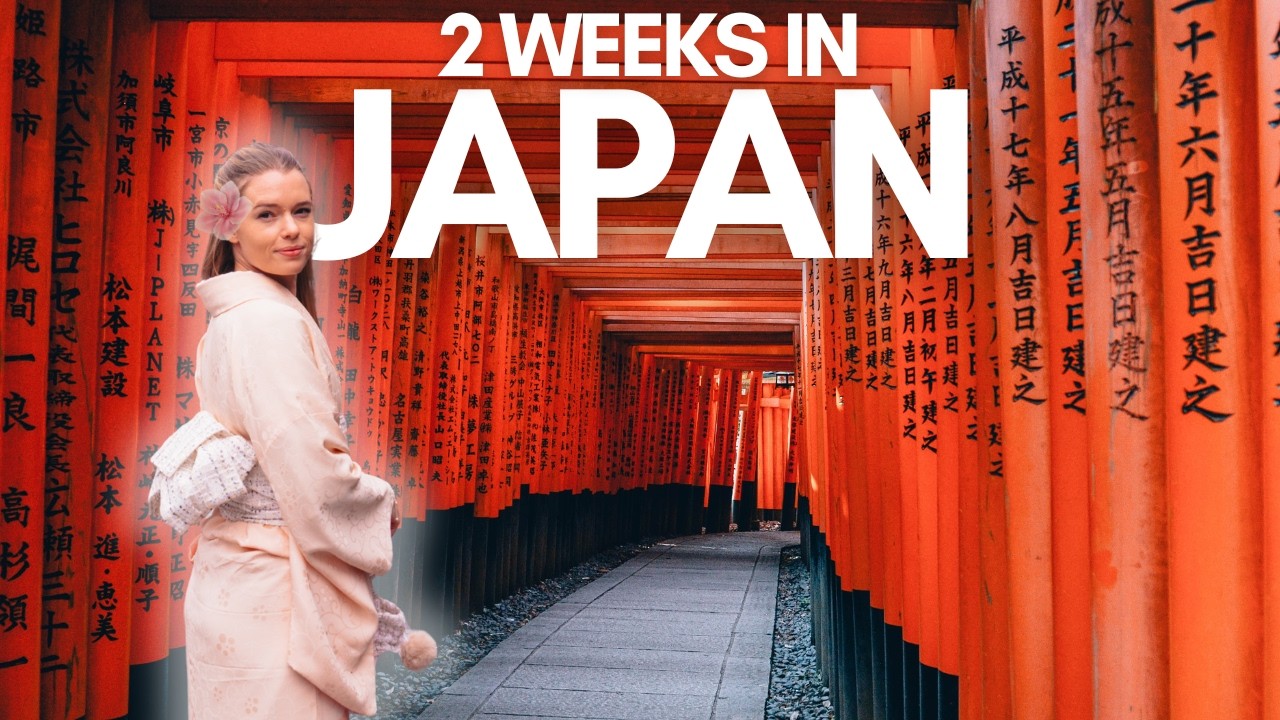How to TRAVEL Japan! 🥹❤️ The PERFECT 2-week itinerary (Tokyo, Osaka, Kyoto, Nara, Fuji & Nagano)