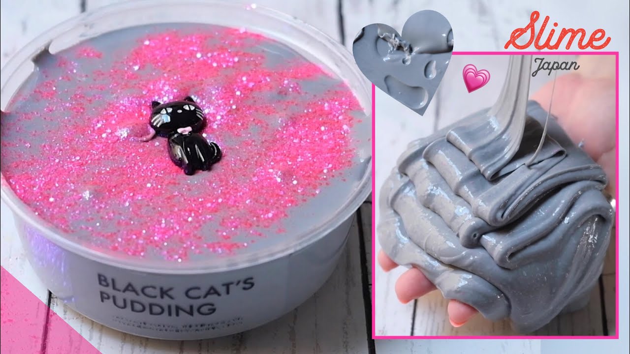 【ASMR】黒猫プリン🐈‍⬛🍮【スライムジャパン】〜15分間ずっと良い音〜 