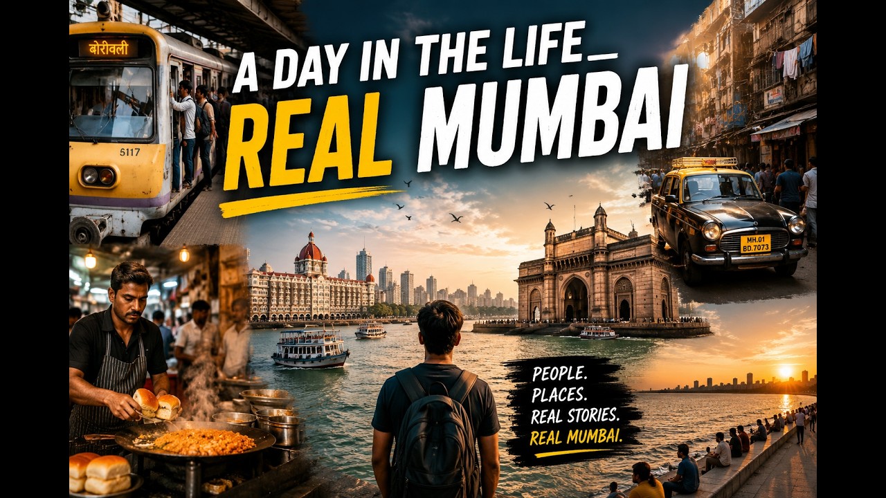 A Day in the Life  Real Mumbai #documentary #history #education #news #mumbai #bombay #ai #hindustan