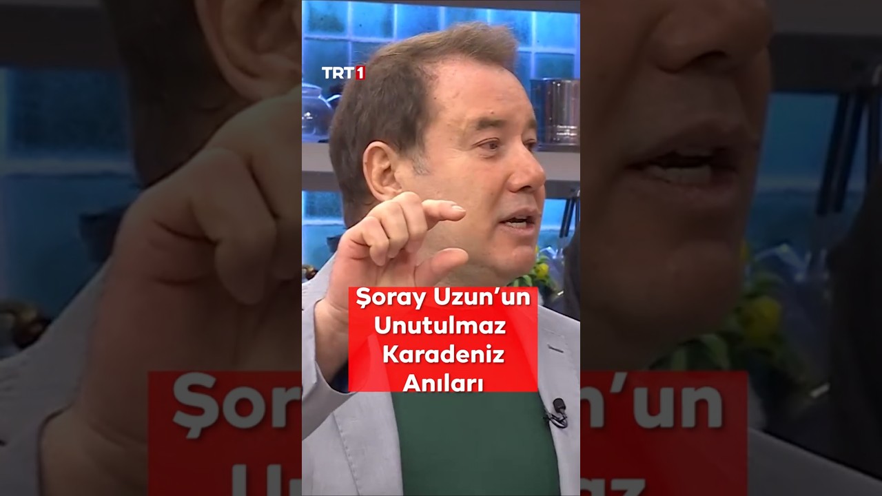 Kahkaha Tufanı Estiriyor 😅 Karadeniz'deki Unutulmaz Anılarıyla Şoray Uzun #Alişan #TRT1 #Shorts