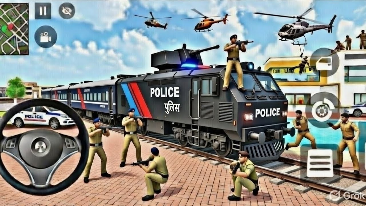 🤑Indian Theft Auto Simulator🔥 Indian Showroom Purchase😯 Modified Luxury New PoliceTrain And BikeGame
