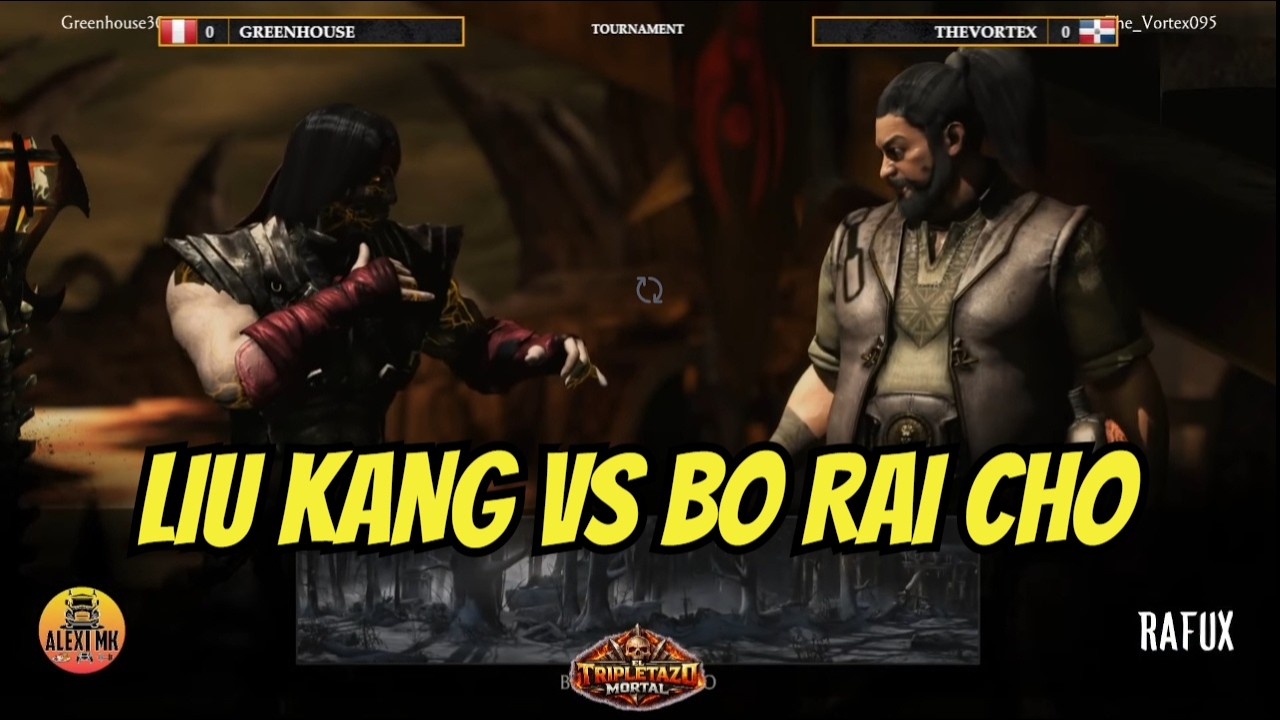 MKX: Bo' Rai Cho VS KUNG LAO - THEVORTEX VS GREENHOUSE