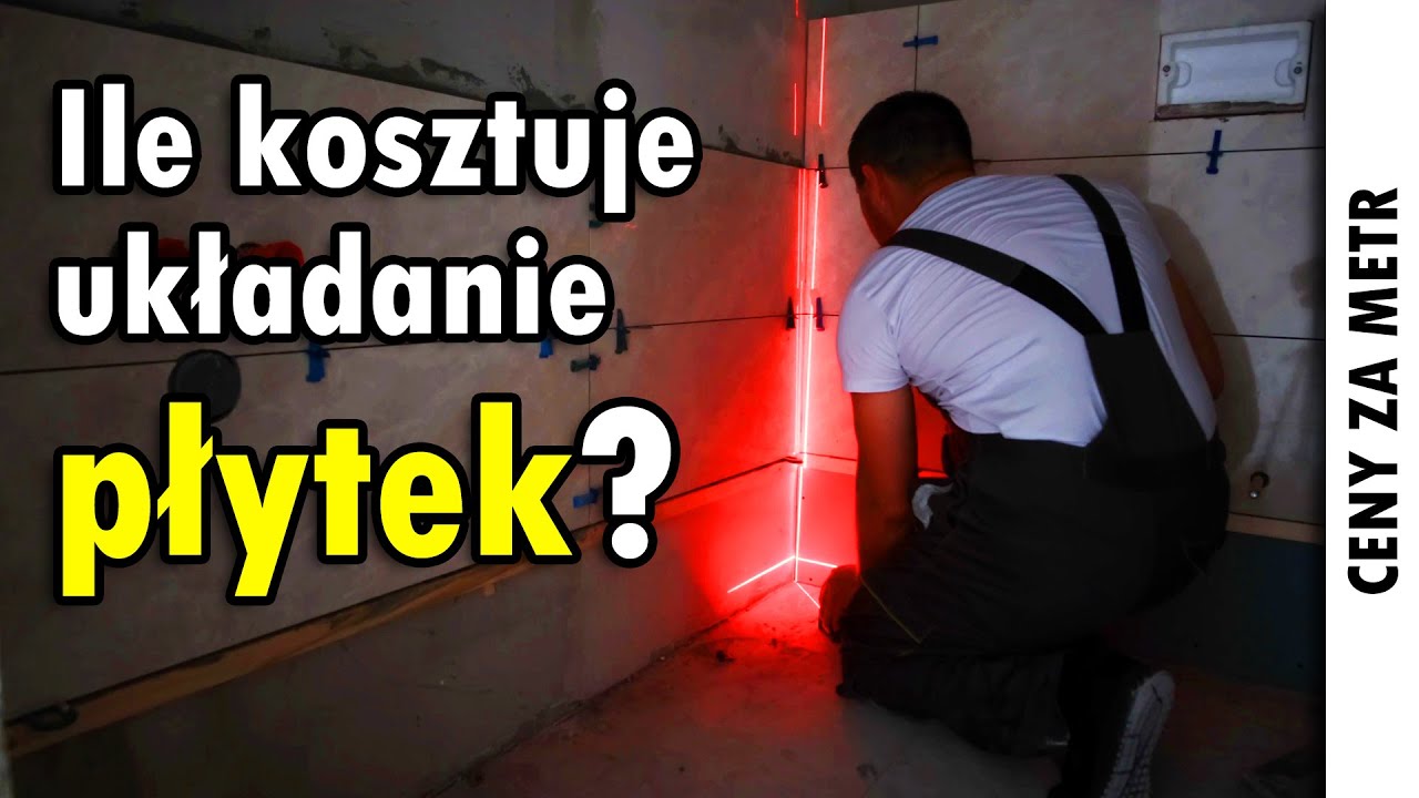 Ile kosztuje UKŁADANIE PŁYTEK? Układanie gresu, glazury, skucie starych płytek, fugowanie CENA za M2