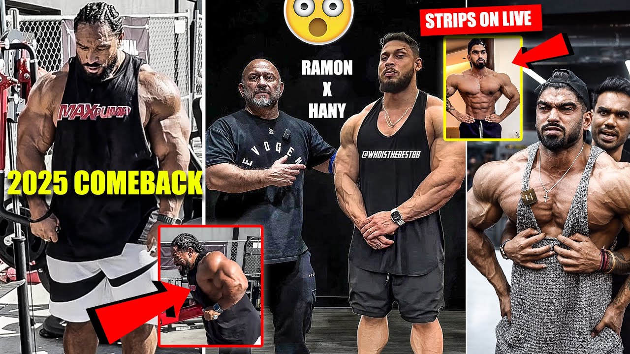 Roelly 2025 Comeback🔥...Ebanks Retires? Ramon With Hany NOW , Bhuwan Bulked, Amit Physique Reveal