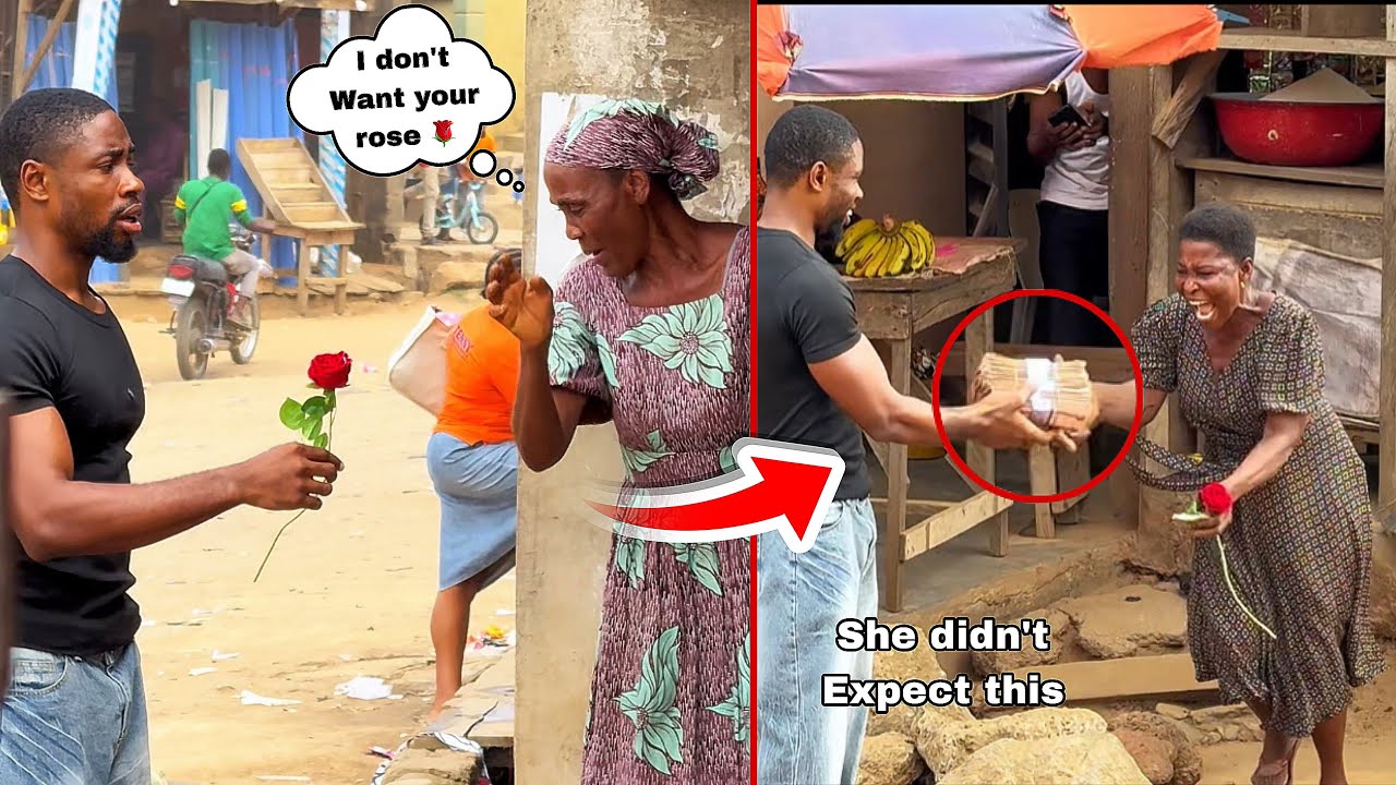 Social Experiment: Strangers Said YES to a Rose... Then This Happened | 100X Reward 