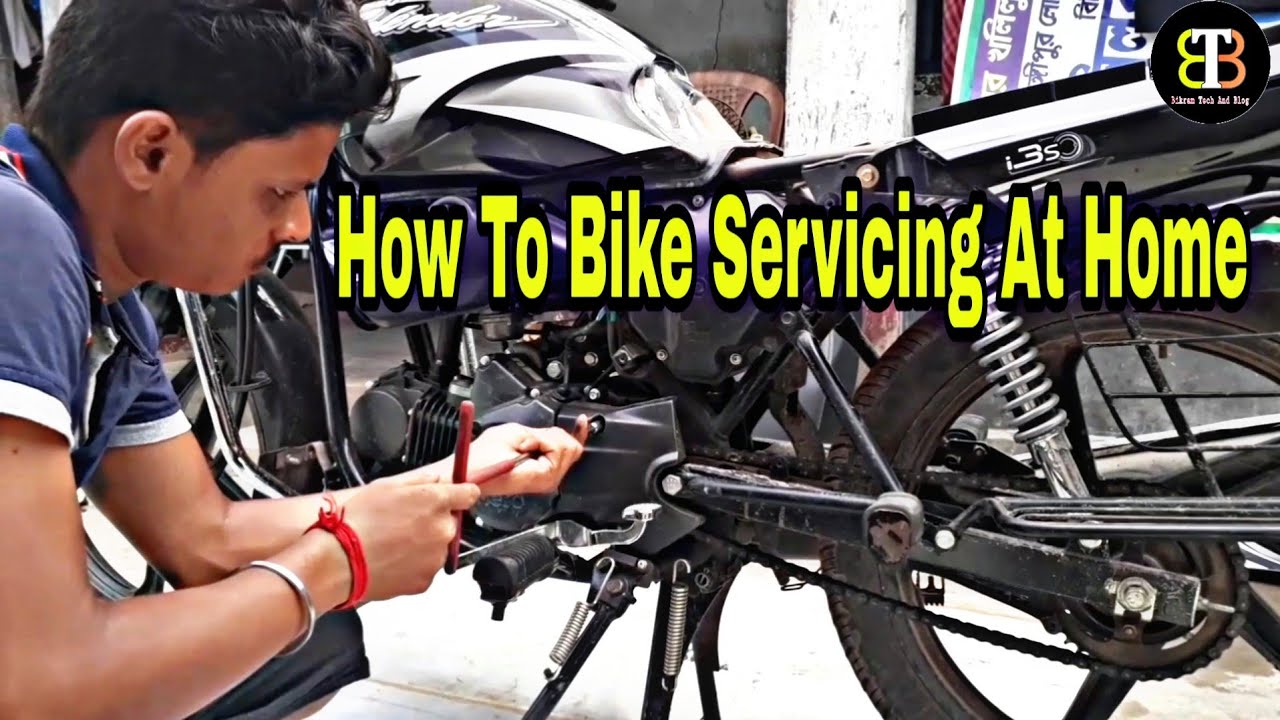 how  to  bike  servicing at home ||sprocket grease