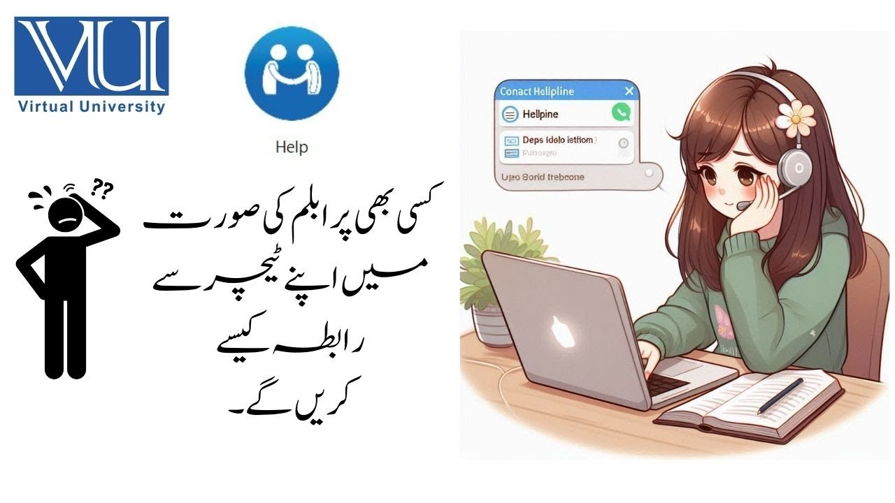 Study Related Problems | How to Complaint to your Teacher | VU Support System | Generate Ticket | VU