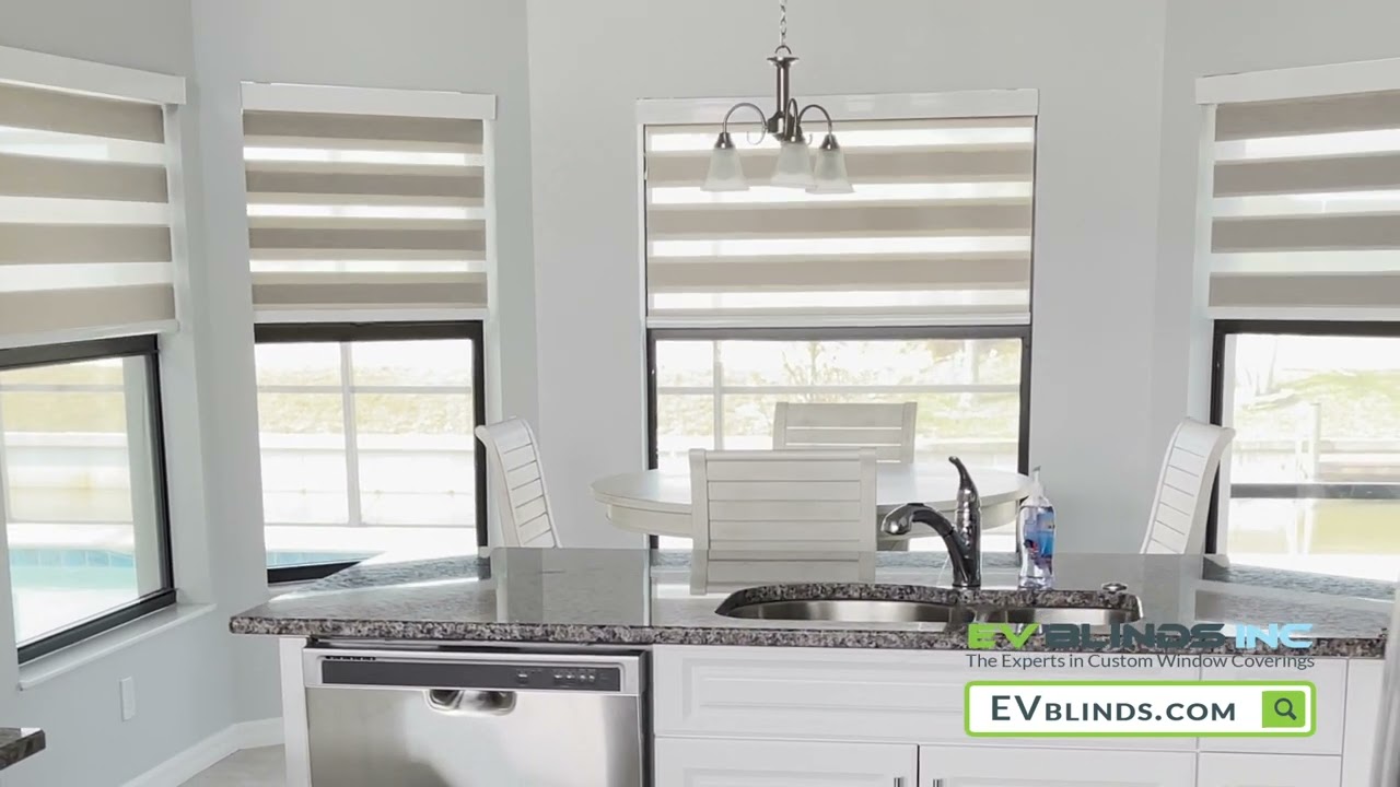 Motorized Zebra Blinds