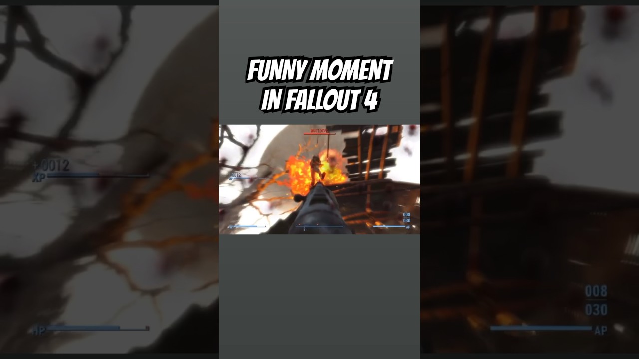 FUNNY MOMENT IN FALLOUT 4