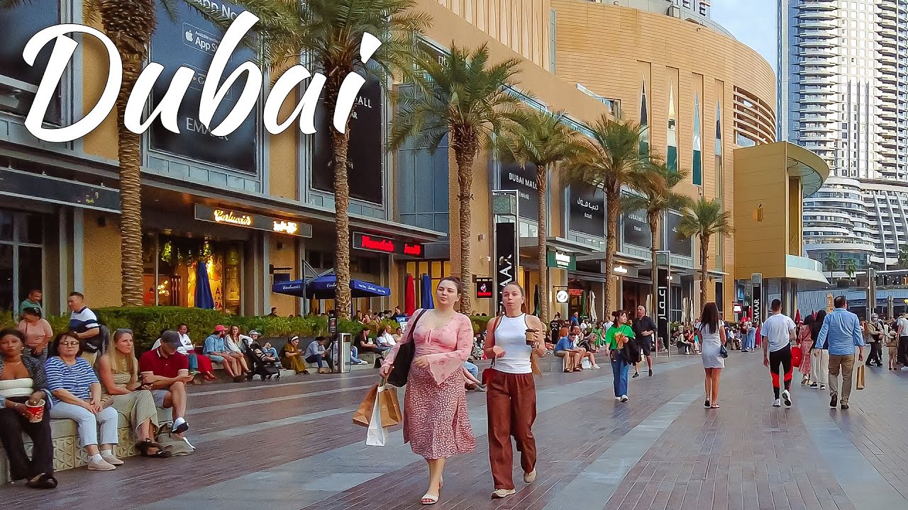 Dubai City Center Walking Tour 4k | 🇦🇪 Dubai UAE
