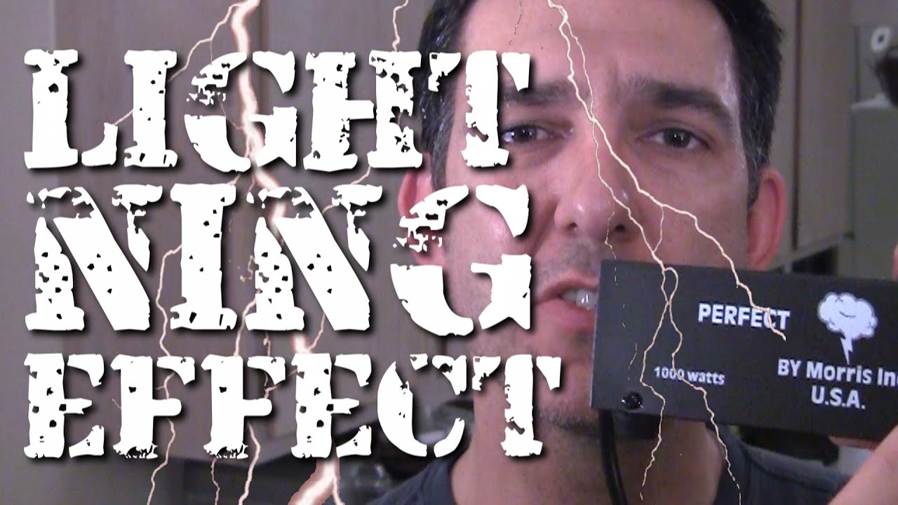 Идеальный симулятор грозовой молнии