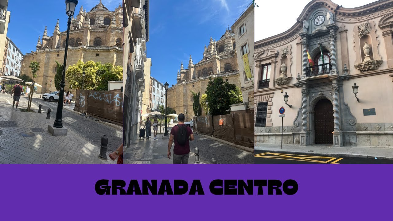 Granada Centro: Calle Recogidas, Catedral, Capilla Real.