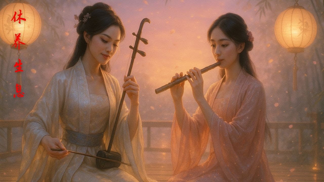 Bamboo & Dizi Flutes with Erhu – Sweet Lullaby for Deep Sleep & Calm