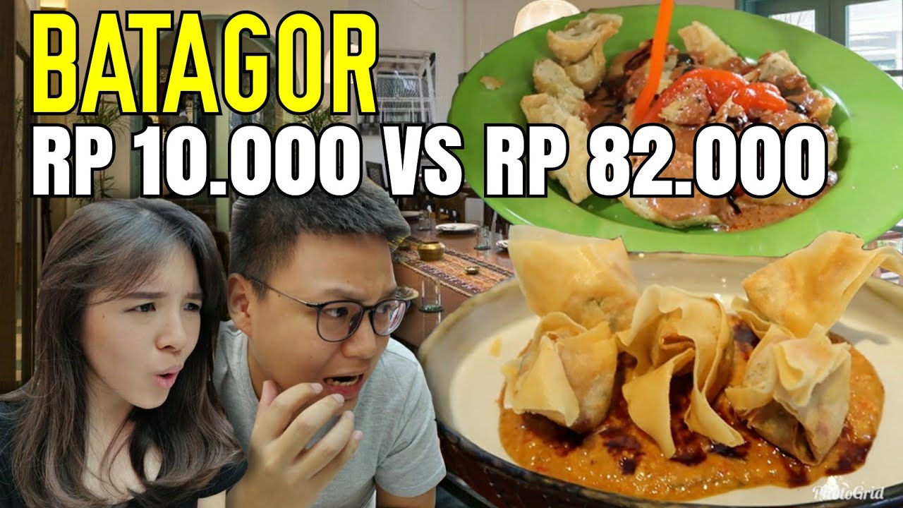BATAGOR Rp 10.000 Vs Rp 82.000 !! | MAHAL VS MURAH