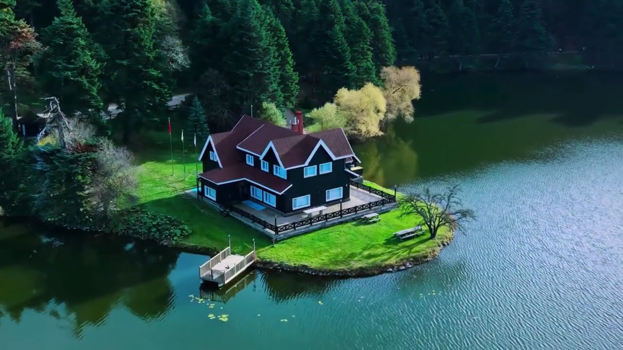 Sea Waves & Mountain Sunset | Nature Beauty | Ocean, Forest & Relaxing Travel Vlog 4K