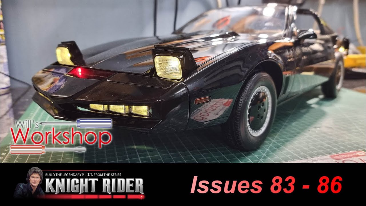 Build FanHomes KITT from Knight Rider: issues 83 - 86