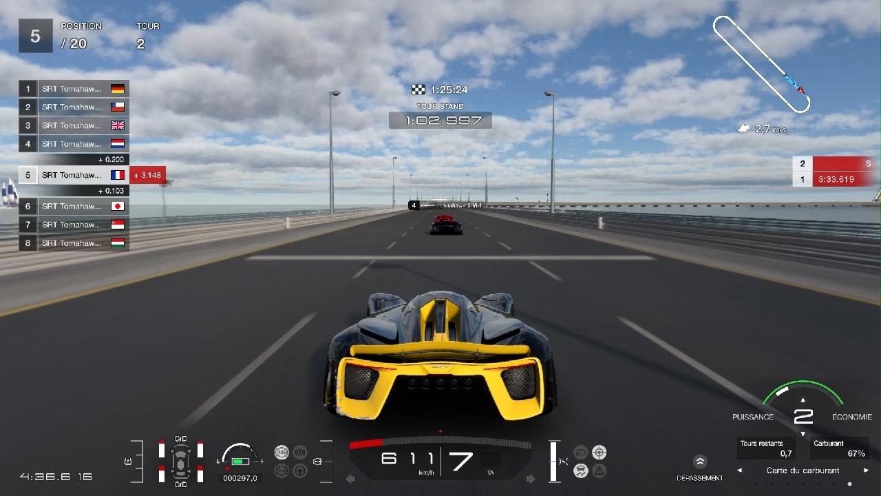 GT7 600 kmph Endurance