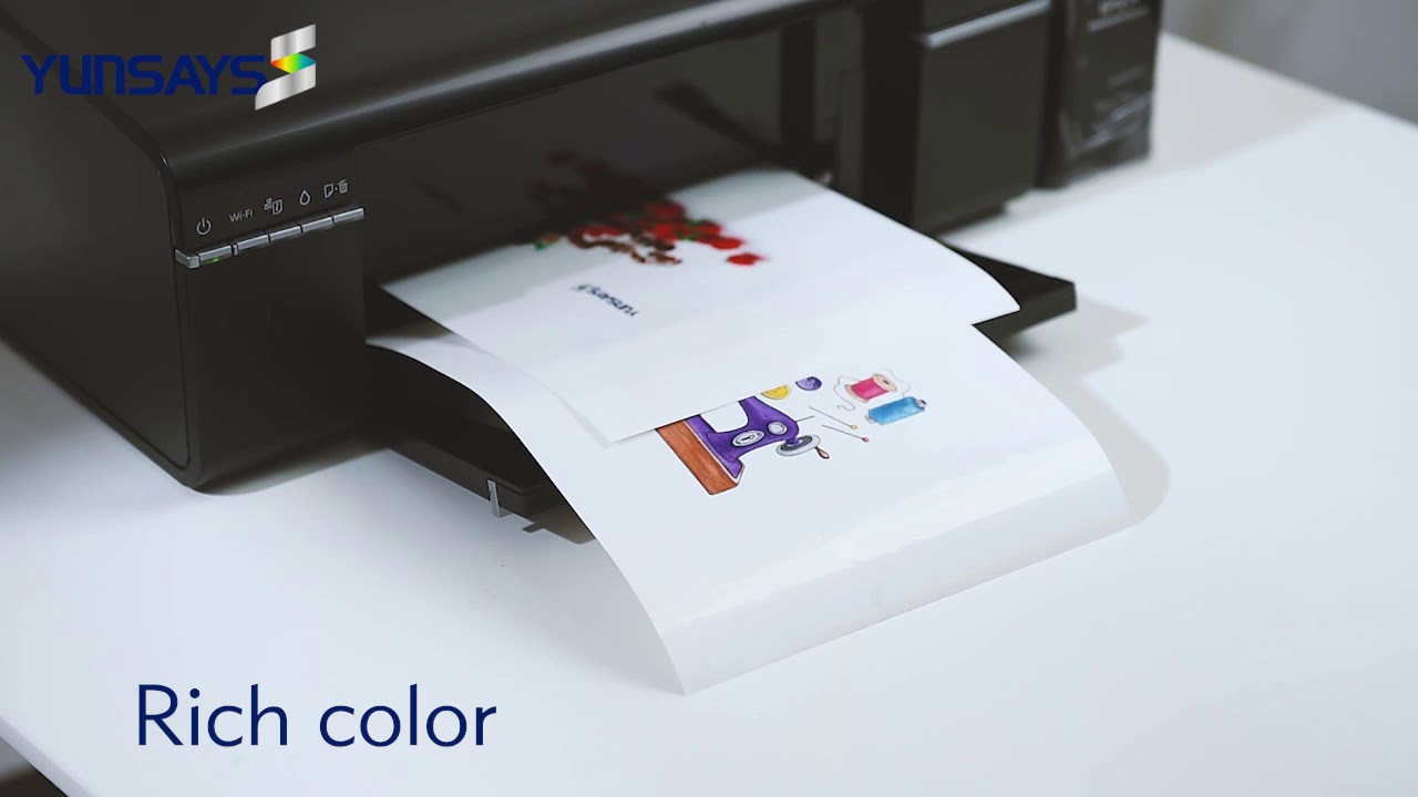 Inkjet Printable Clear holographic Sticker Label DIY