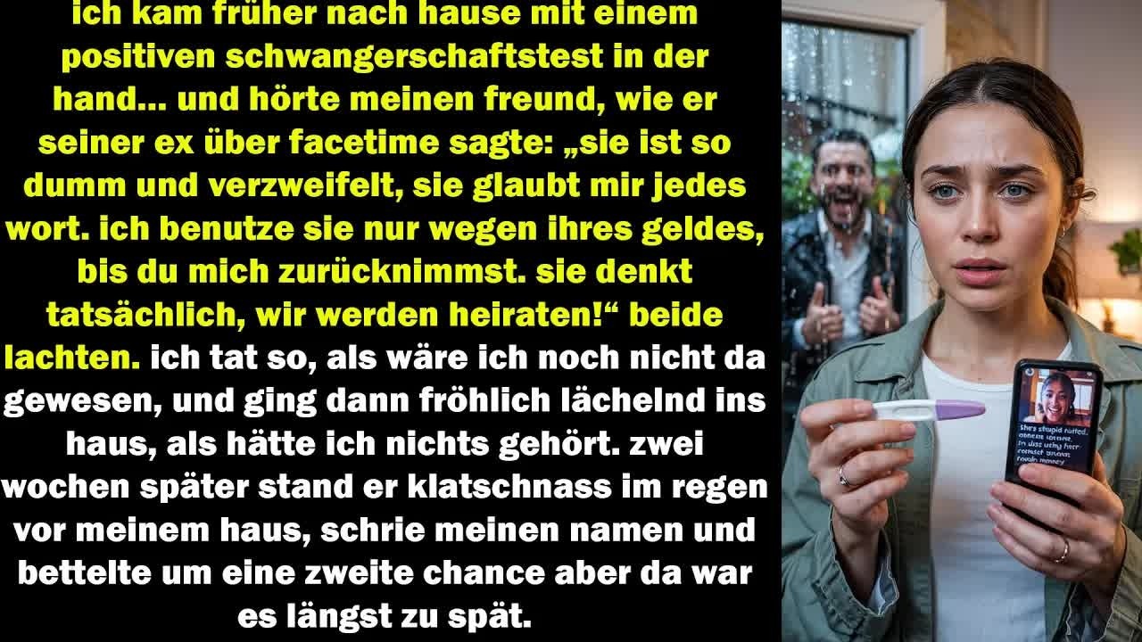 er verspottete mich vor seiner ex zwei wochen später flehte er im regen um eine zweite chance