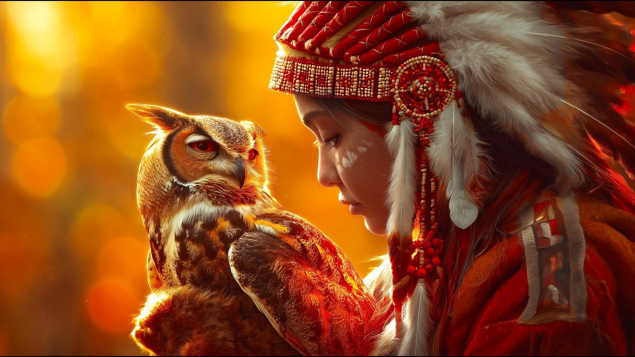 Owl Guardian | Native American Flute Music 432Hz