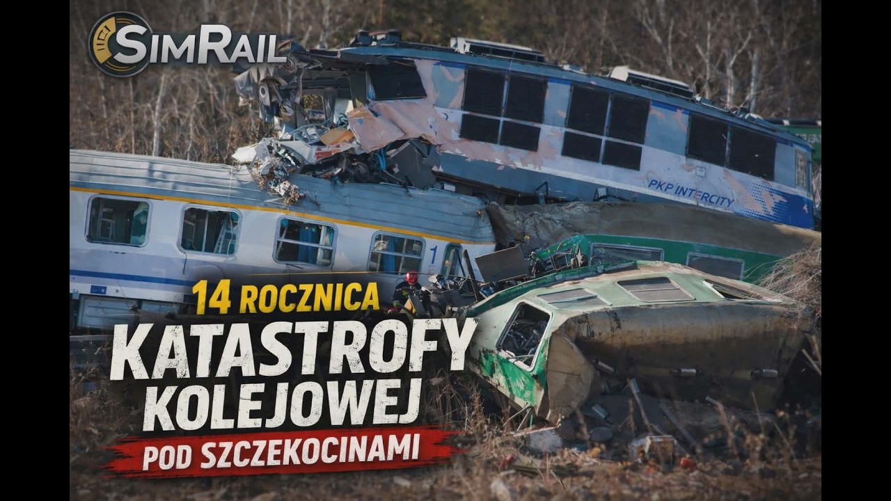 SimRail - The Railway Simulator #204 14 Rocznica katastrofy kolejowej pod Szczekocinami [*]