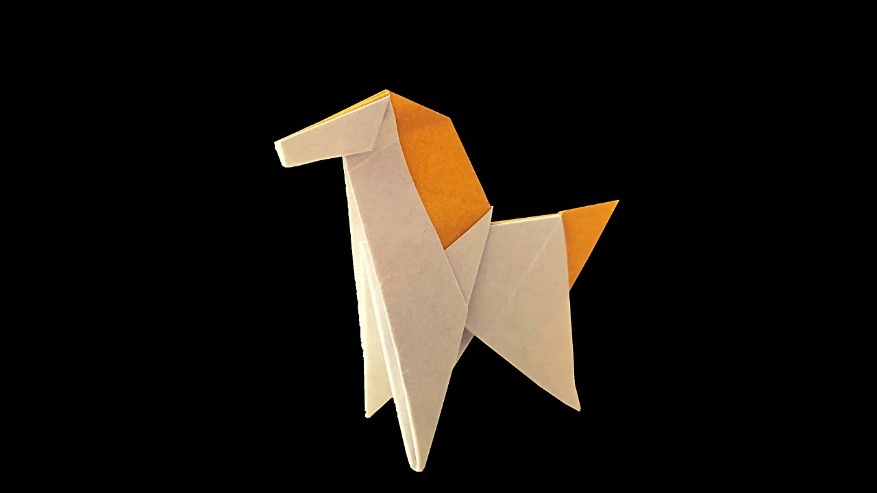 EASY ORIGAMI HORSE TUTORIAL! 🐎