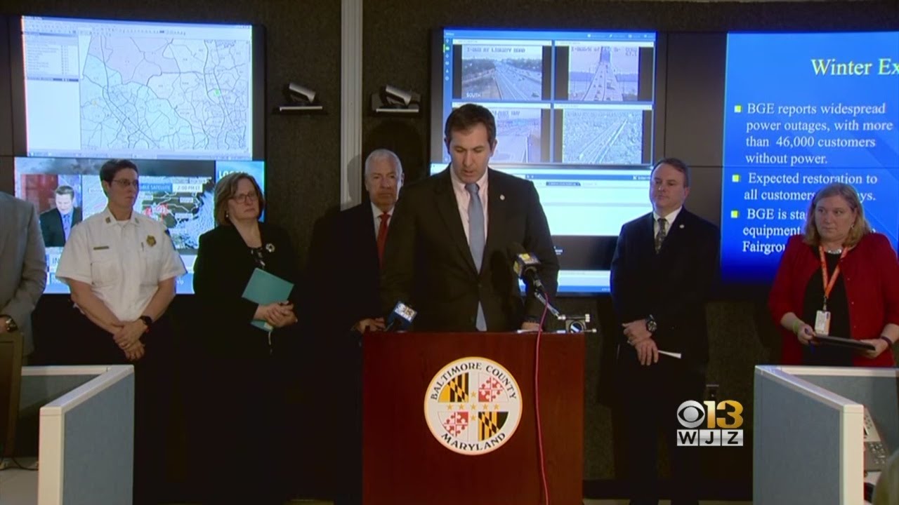 Baltimore County Announces New Severe Winter Weather Plan