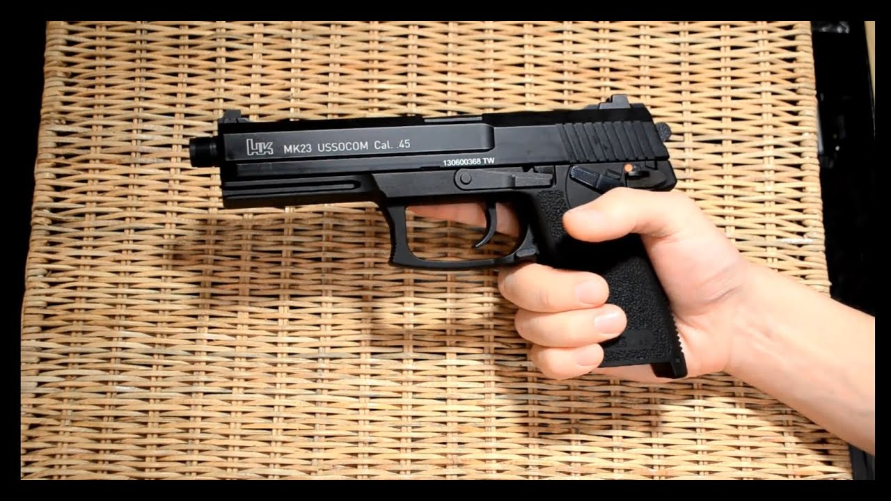 Обзор страйкбольного пистолета Umarex KWA HK Mk23