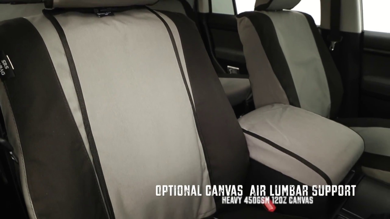MSA 4x4 Canvas Seat Covers & Lumbar Support