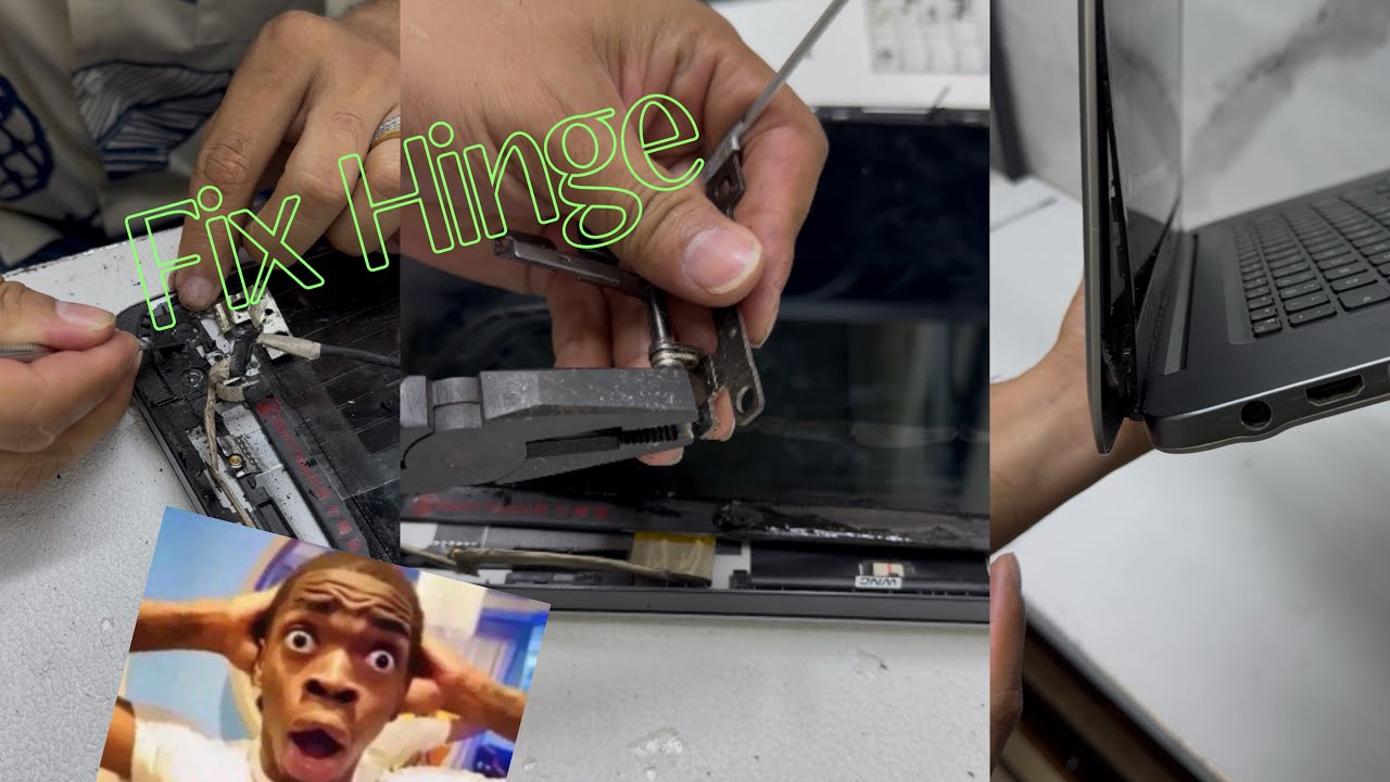 How to Fix Hinge Laptop Dell #tips #repairing #technology